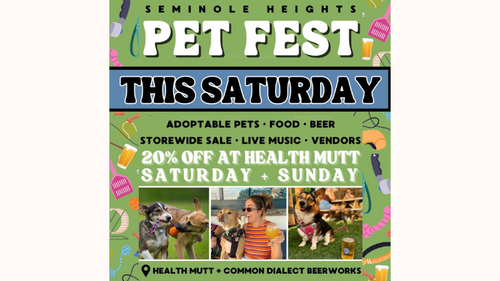 Health Mutt and Common Dialect Beerworks Host Pet Fest!