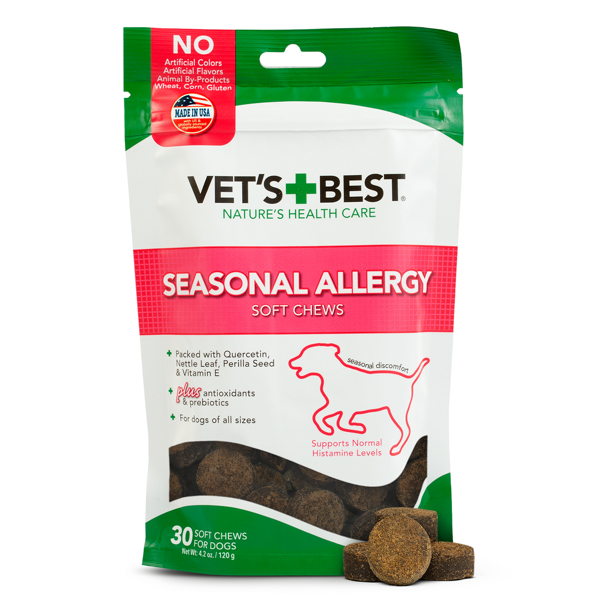 Vet's Best Seasonal Allergy Support Dog Supplement Tampa, FL