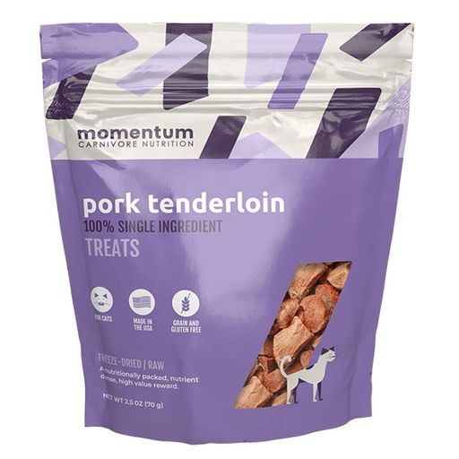 Momentum Freeze Dried Pork Tenderloin CAT Treats (2.5 oz)