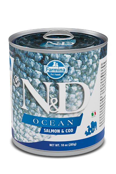 Farmina N&D Ocean Salmon & Cod Wet Dog Food