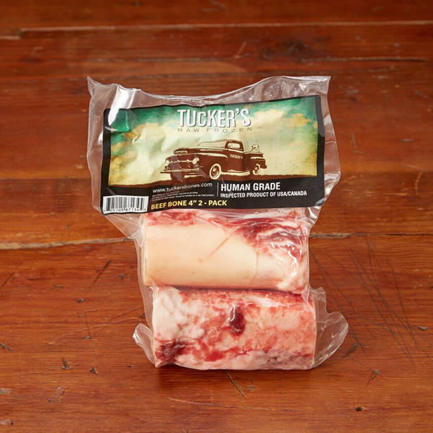 Frozen raw beef top bones for dogs