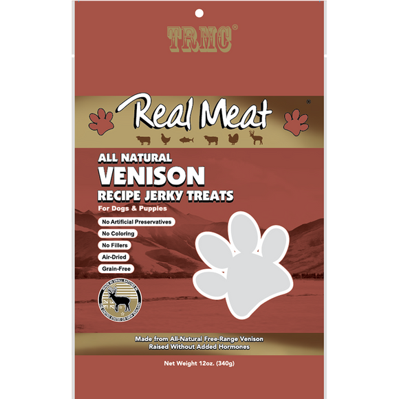 The Real Meat Company Real Meat Dog Treats Venison Jerky Bits