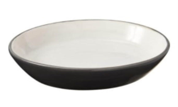 Ethical 2 Tone Gray Oval Cat Dish