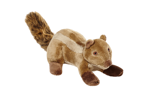 Fluff & Tuff Peanut Chipmunk Dog Toy (Small- 7)