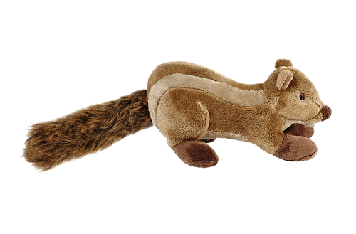 Fluff & Tuff Peanut Chipmunk Dog Toy (Small- 7)