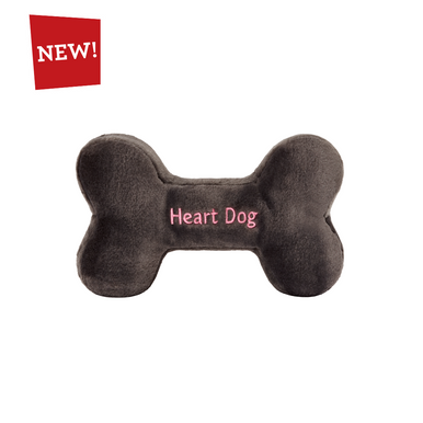 Fluff & Tuff Heart Dog Bone