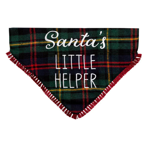 Pearhead Santa's Little Helper Pet Bandana for Dogs