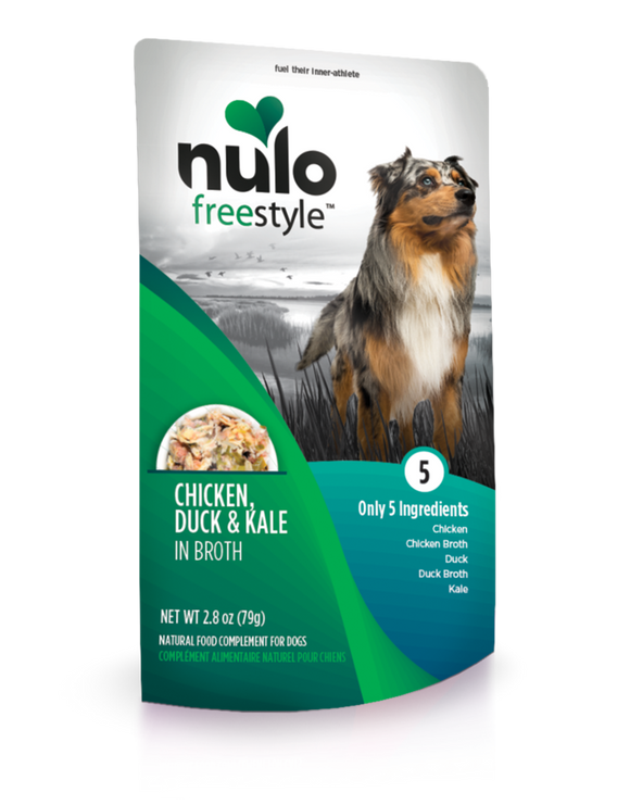 Nulo FreeStyle Chicken, Duck & Kale in Broth Recipe for Dogs