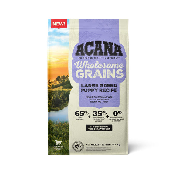 ACANA Wholesome Grains Large Breed Puppy Recipe