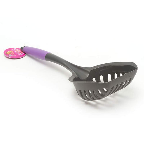 Messy Mutts Extra Large Cat Litter Scoop (Purple)