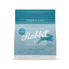 Green Juju Rabbit Recipe with Duck Liver Freeze Dried Raw Diet for Dogs