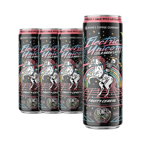 Bones Coffee Company Electric Unicorn Cold Brew Latte