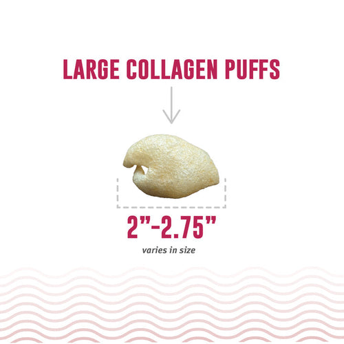 Icelandic Beef Collagen Puffs with Kelp Treats for Dogs