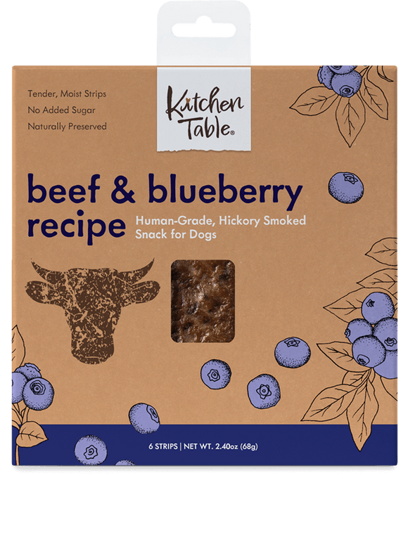 Kitchen Table Beef & Blueberry Recipe