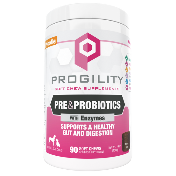 Nootie Progility Pre & Probiotics Soft Chew Supplement For Dogs