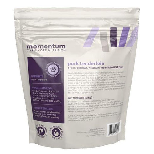 Momentum Freeze Dried Pork Tenderloin CAT Treats (2.5 oz)