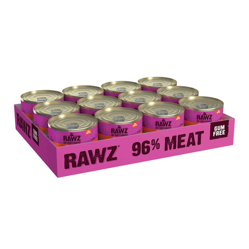 RAWZ® 96% Rabbit Pâté Cat Food (3 oz Cans 18/Case)