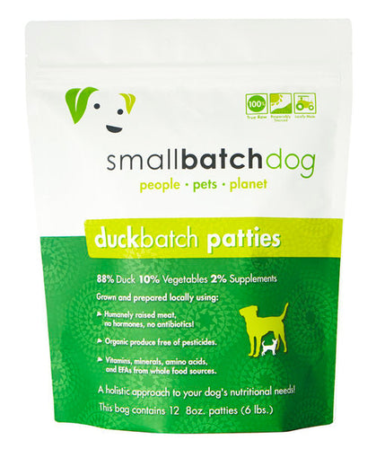 Smallbatch Duckbatch Frozen Dog Food