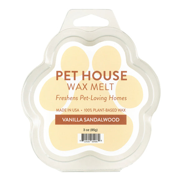 Pet House Vanilla Sandalwood Wax Melt