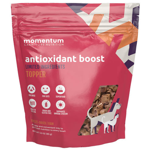 Momentum Carnivore Nutrition Antioxidant Boost Topper Topper Freeze Dried Raw (3 oz)