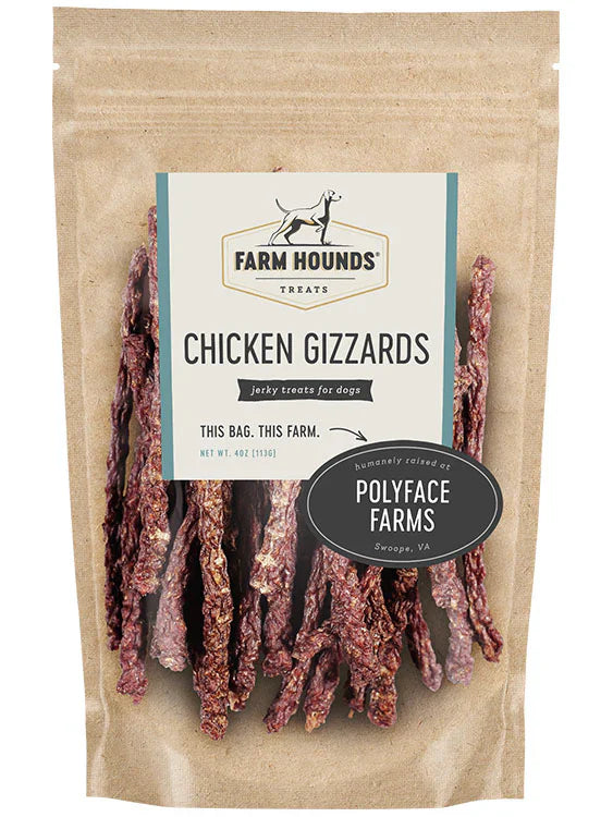 Farm Hounds Chicken Gizzard Sticks Dog Treats