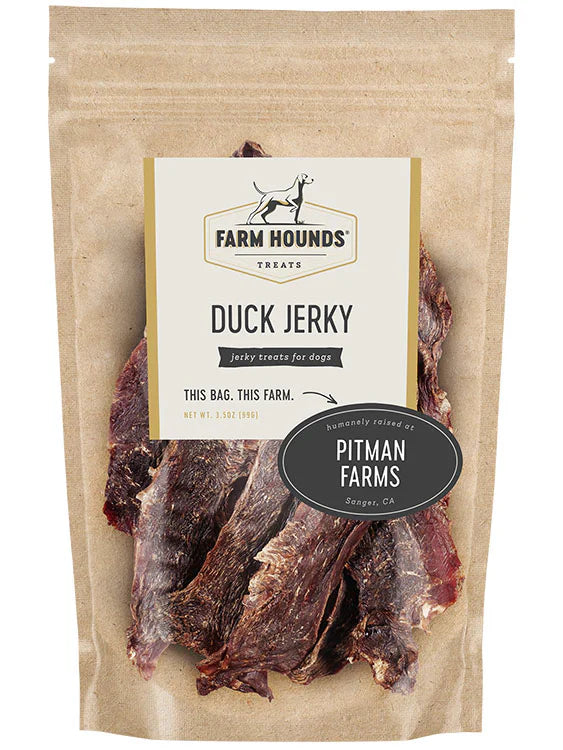 Farm Hounds Duck Jerky Dog Treats