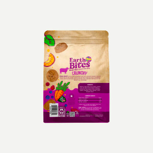 Earthborn Holistic EarthBites Crunchy Lamb Meal Recipe Baked Dog Treats (10 oz)