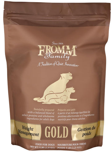 Fromm Weight Management Gold Dog Food (Case 4 - 5 lbs)