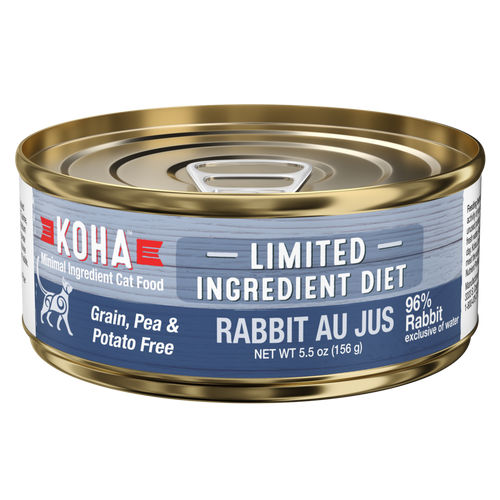 Koha Limited Ingredient Diet Rabbit Au Jus for Cats