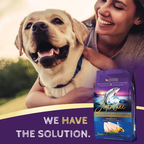 Zignature Limited Ingredient Trout & Salmon Formula Dry Dog Food