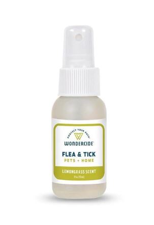 Wondercide Lemongrass Flea & Tick Spray for Pets + Home with Natural Essential Oils
