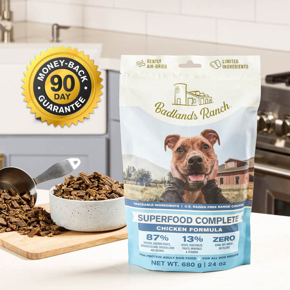 Badlands Ranch Superfood Complete Chicken Formula Dog Food - Tampa