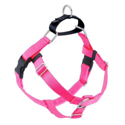 2 Hounds Design Hot Pink Freedom No-Pull Dog Harness