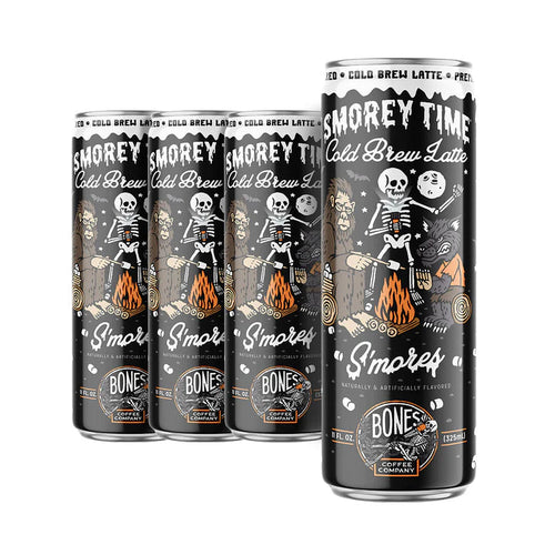 Bones Coffee Company S'morey Time Cold Brew Latte
