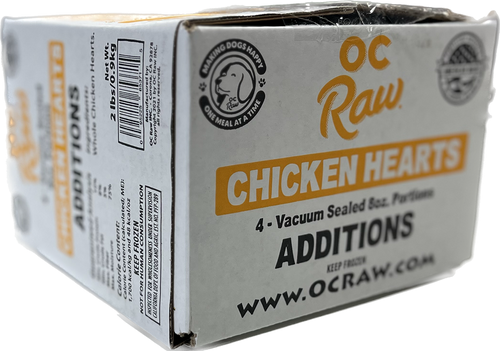 OC Raw Dog Chicken Hearts Additions