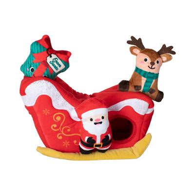Fringe Hold on 4 Deer Life Hide And Seek Plush Dog Toy