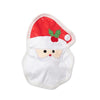 Fringe Santa Face Durable Plush