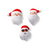 Fringe Santa Heads Mini 3pk