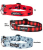 West Paw Holiday Collar Snowflake*