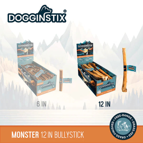 Dogginstix Bully Sticks Monster Dog Treats