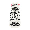 Hip Doggie Chenille Cow Hoodie