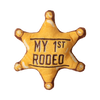Snugarooz Baby 1st Rodeo Plush Dog Toy