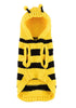 Hip Doggie Chenille Bumble Bee Hoodie for Dogs