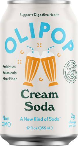 OLIPOP Cream Soda Sparkling Tonic