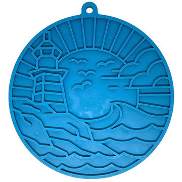 Soda Pup Lighthouse eMat Enrichment Lick Mat With Suction Cups