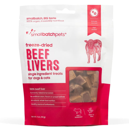 Small Batch Small Batch Freeze Dried Beef liver Treats for Dog & Cat