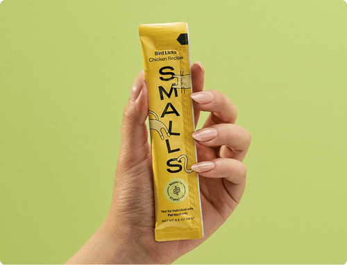 Smalls Bird Licks Digestion Lickable Cat Treats