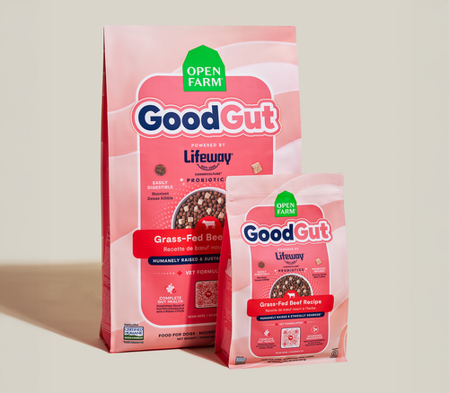Open Farm GoodGut Grass-Fed Beef Dog Kibble