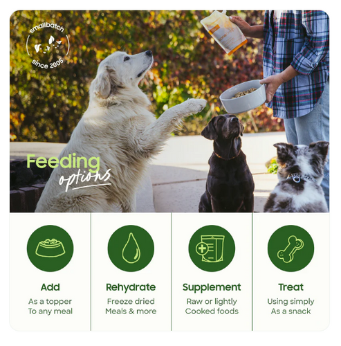 Smallbatch Frozen Organic Chicken Bone Broth for Dogs & Cats