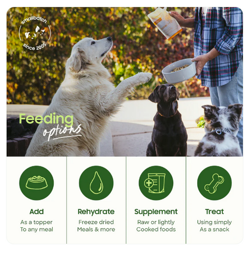 Smallbatch Frozen Venison Bone Broth for Dogs & Cats